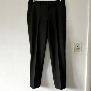 Express charcoal wool blend dress pants | 30x32 cropped